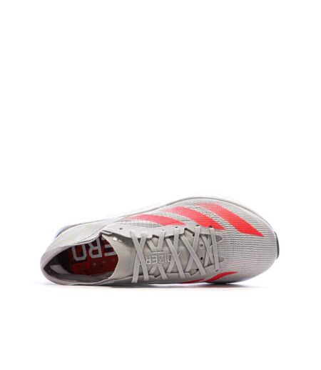 Chaussures de running gris femme adidas adizero takumi