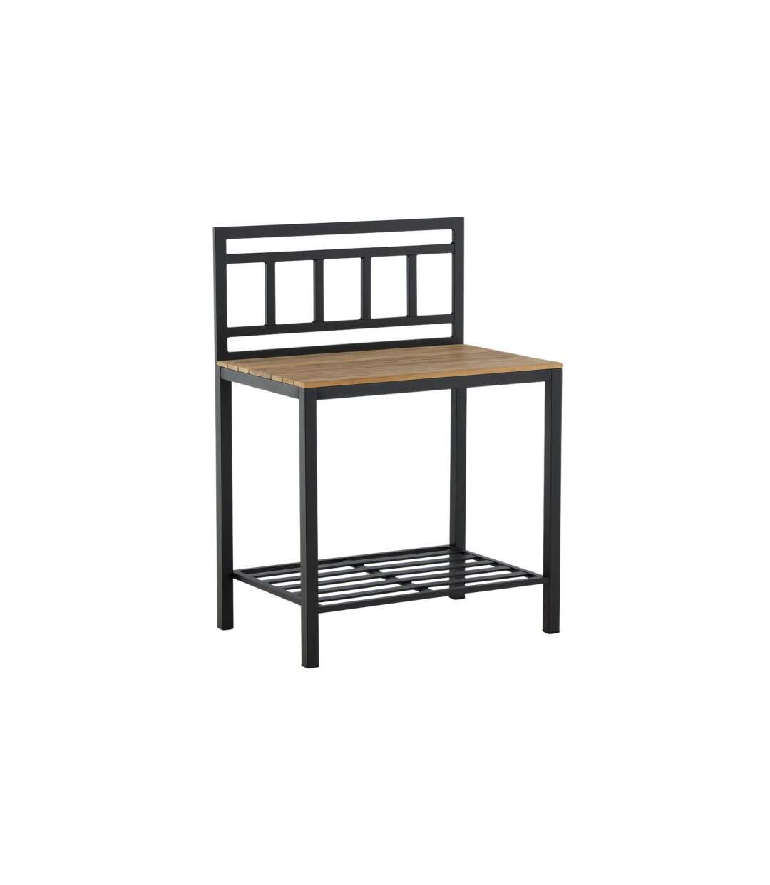 Meuble Cuisine d'Extérieur Mexico 127cm Noir-1