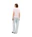 T-shirt Motif/style Logo Rogné Femme Rose Clair Tommy Hilfiger-3
