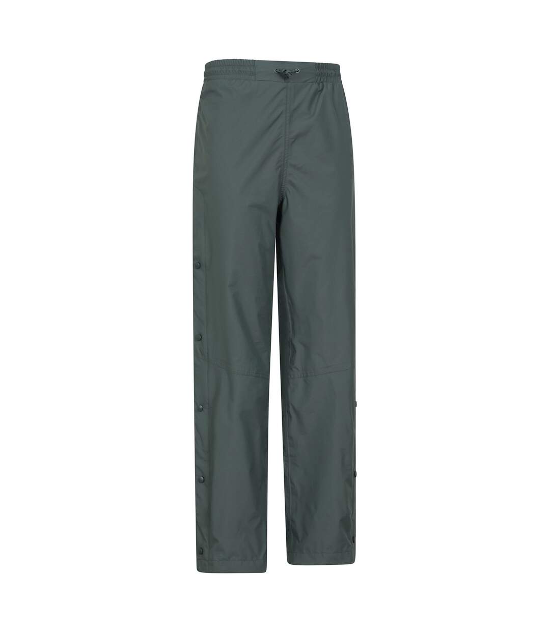 Womens/ladies Downpour Waterproof Trousers Dark Khaki Mountain Warehouse-3