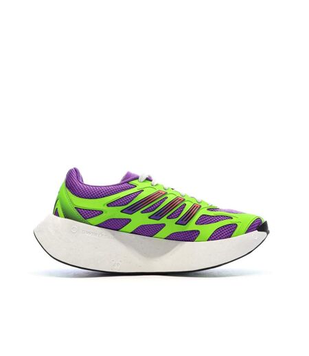 Baskets vertes/violettes homme adidas adizero aruku