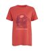 Womens/ladies Yago Mountain T-shirt Compote Red Craghoppers-2