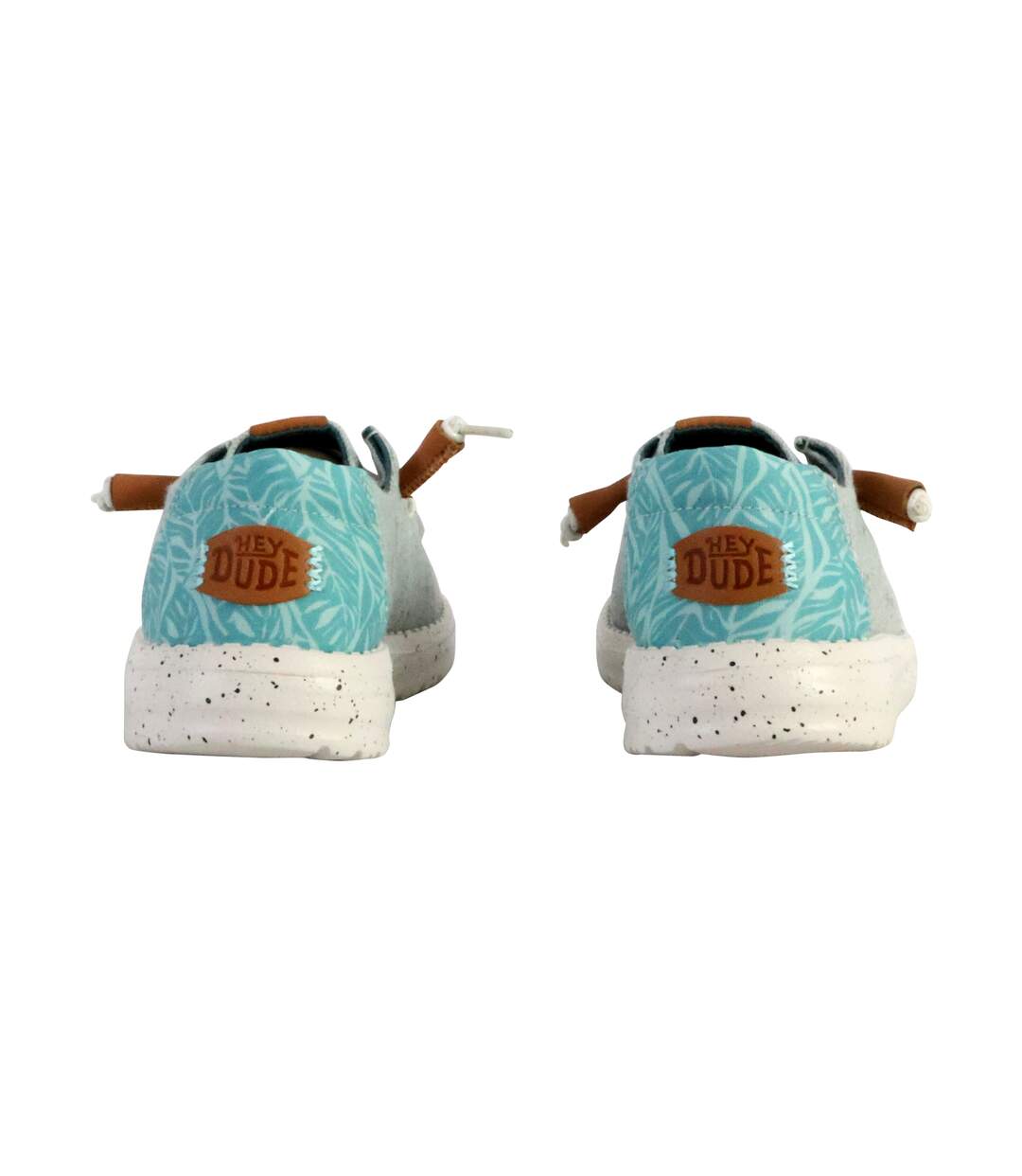 Moccassin à Lacets Hey Dude Wendy Heathered Slub Tropical-4