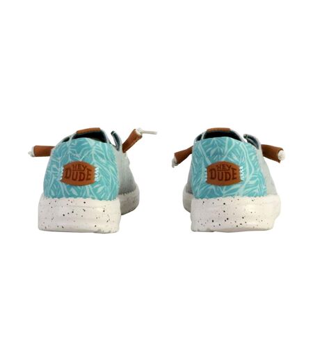 Moccassin à Lacets Hey Dude Wendy Heathered Slub Tropical