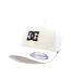 Casquette blanche/noire homme dc shoes cap star 2 hdwr blk-1