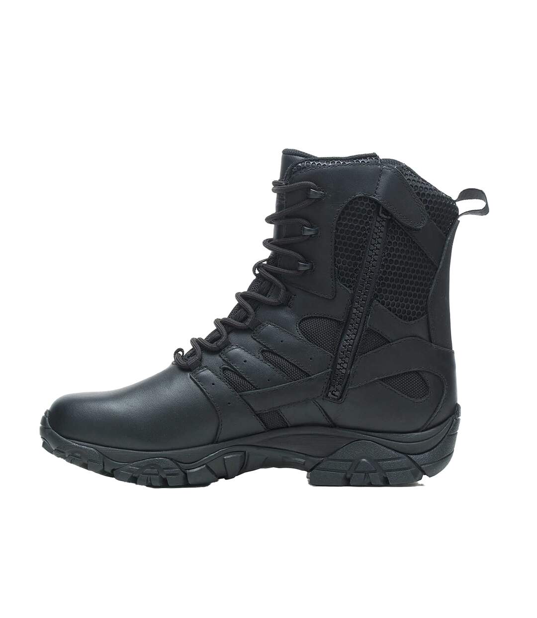 Chaussures Montantes De Travail Randonnée Homme Noir Merrell-3