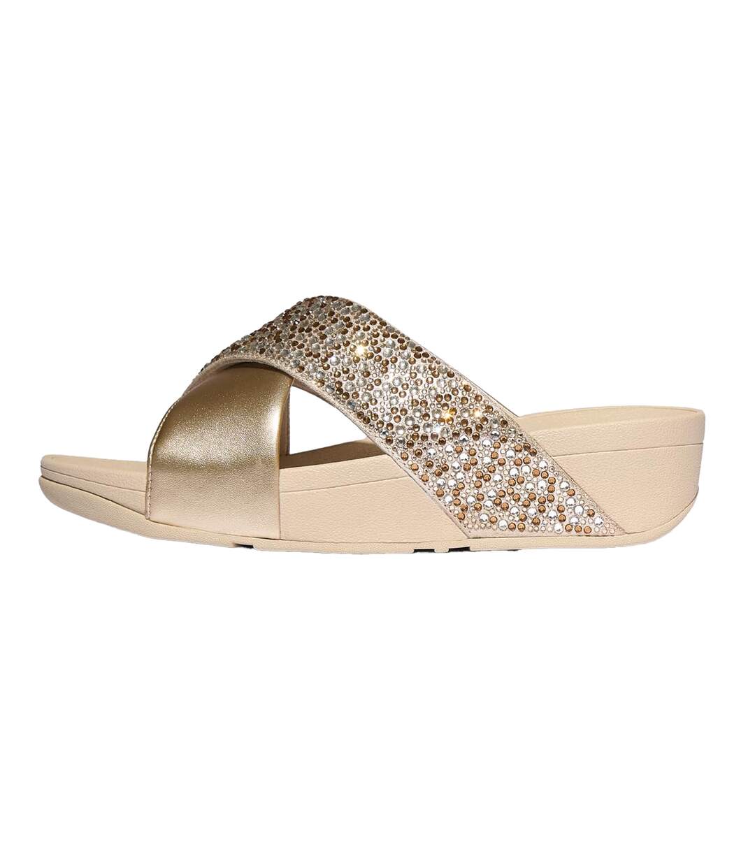 Sandales Motif/style Cristal Lulu Femme Blanc Cassé FitFlop-2