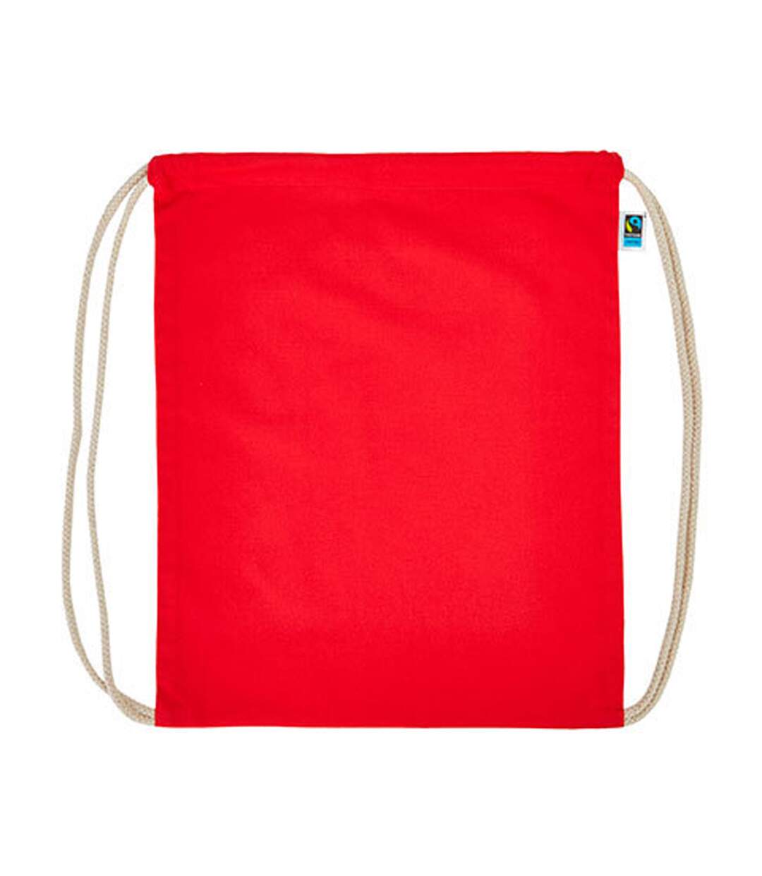 Sac À Cordon 38 Cm X 46 Cm Rouge Printwear-1