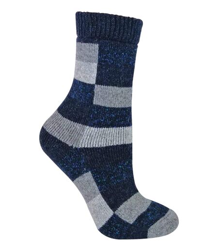 Sock Snob Ladies Checkered Breathable Wool Socks
