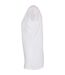 T-shirt À Col Large Pour Femme/femme Blanc Build Your Brand-3