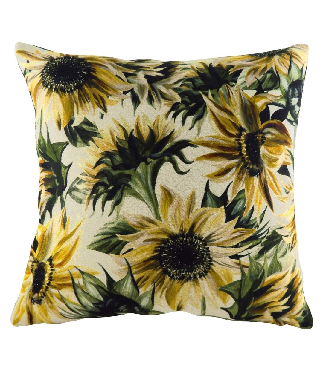 Elwood sunflower cushion cover 43cm x 43cm multicoloured Evans Lichfield-1