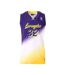 Los angeles maillot violet/jaune homme sport zone tank 32 - 3xl-1