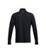 Mens Trail Run Quarter Zip Top Black Under Armour-2