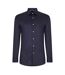 Chemise Habillée Manches Longues Homme Bleu Foncé Boss-2