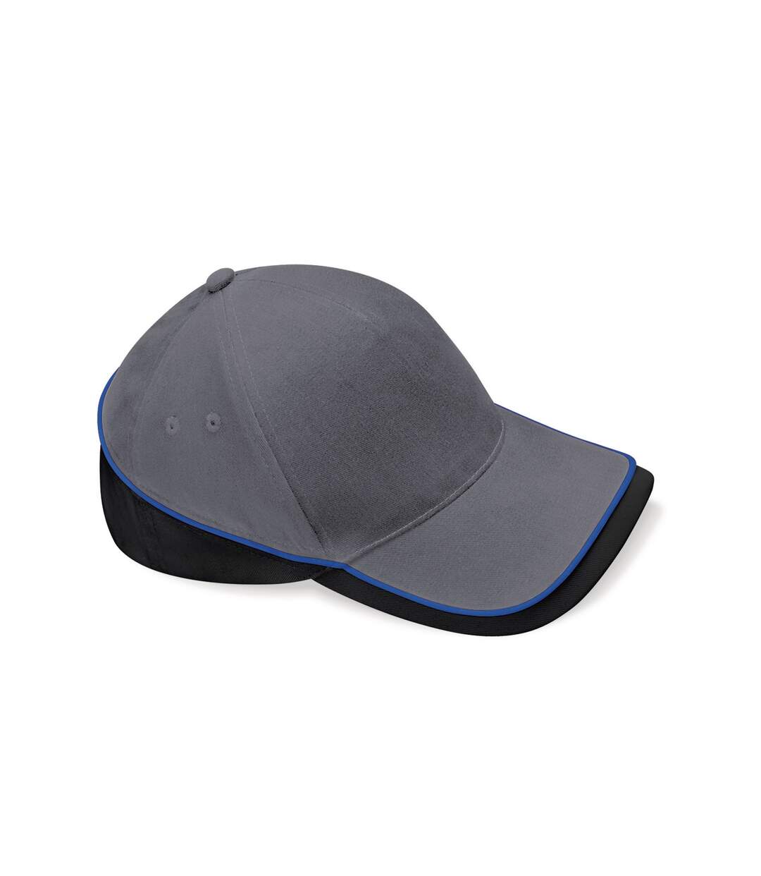 Casquette teamwear competition noir / rouge classique Beechfield-1