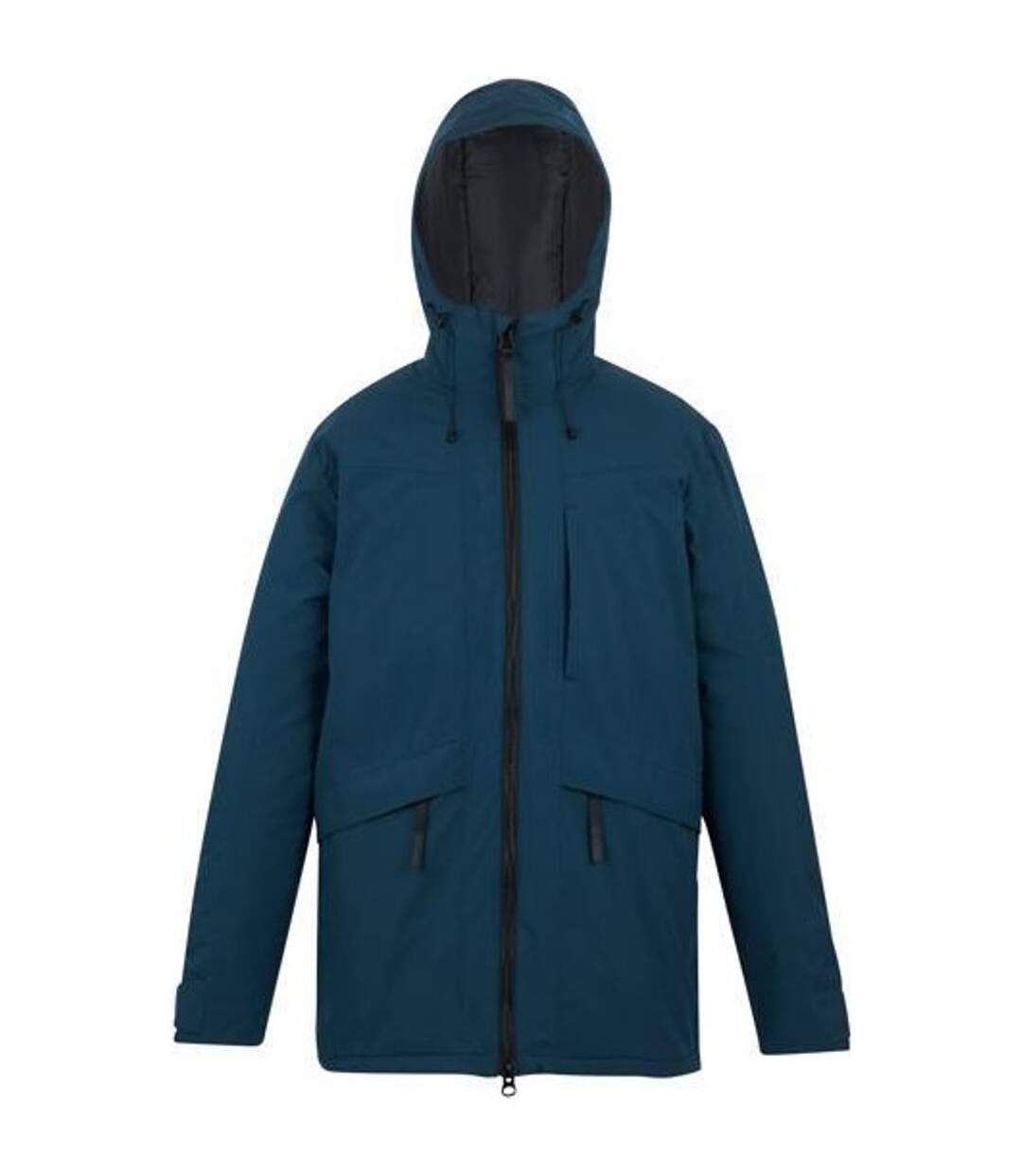 Veste Imperméable Balaton Homme Bleu Sarcelle Foncé Noir Regatta-1