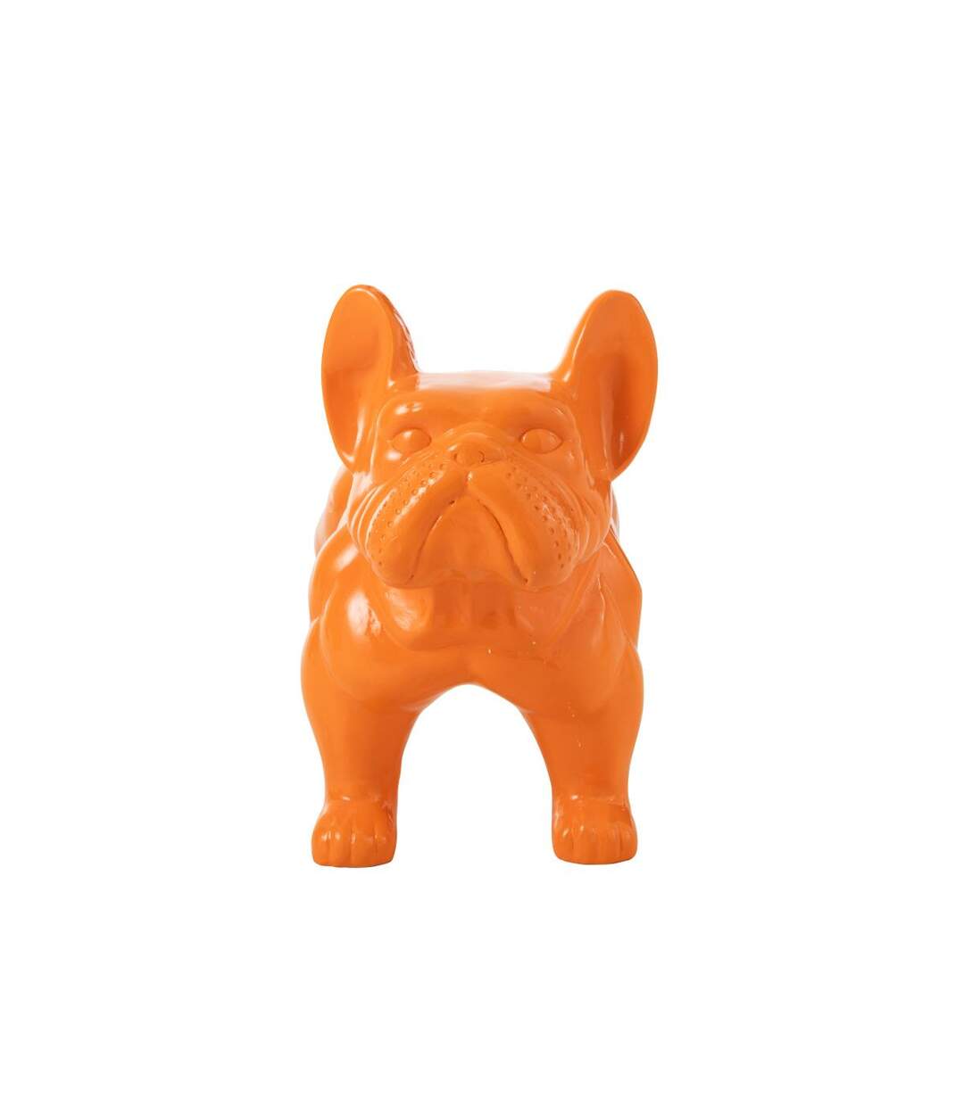 Statue Déco Bulldog 88cm Orange-3