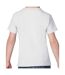 T-shirt enfant blanc Gildan-2