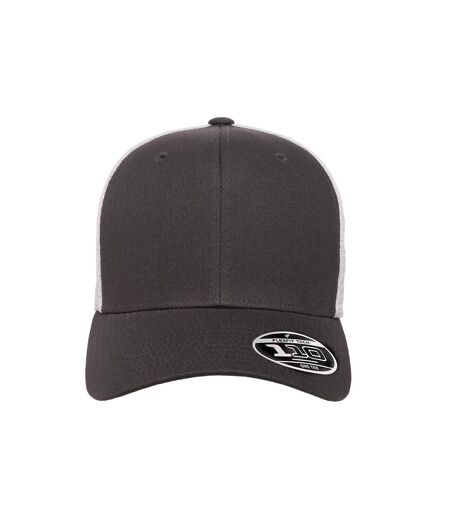 Casquette Trucker Charbon Blanc Flexfit
