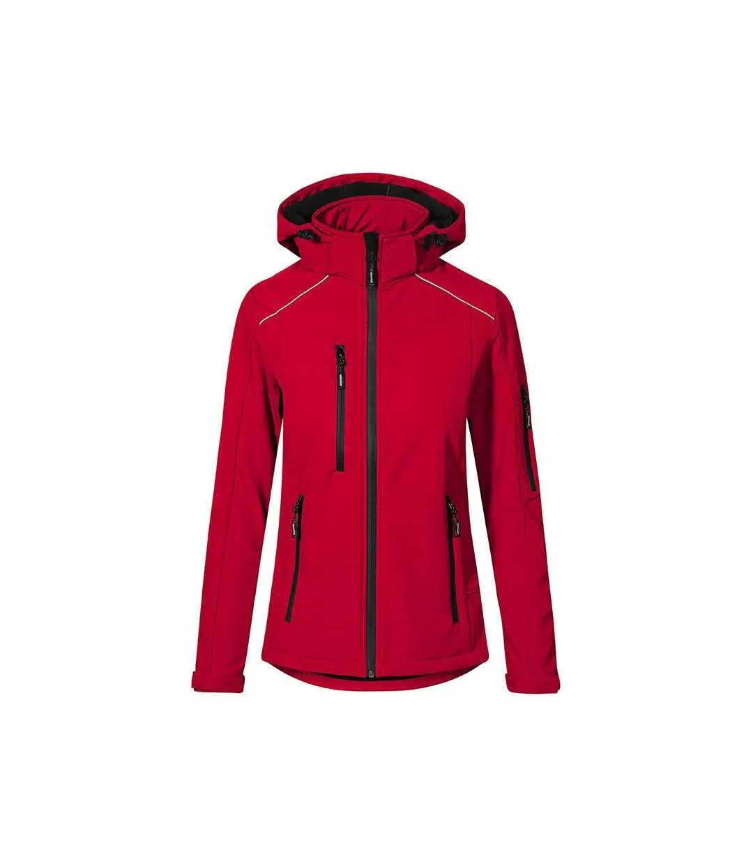 Veste Softshell Femme Rouge Feu Promodoro-1