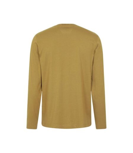 T-shirt Homme Imprimé Graphique Upf 50+ Manches Longues Coupe Regular Vert Mountain Warehouse
