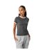 Womens/ladies Trinkey Ringer T-shirt Grey Jack Wills-2