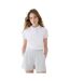 Polo F365 Femme Blanc 4F-1