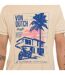 T-shirt homme regular fit col rond en Slub jersey Palm Vondutch-2