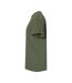 Mens Heavy Cotton T-shirt Military Green Gildan-3