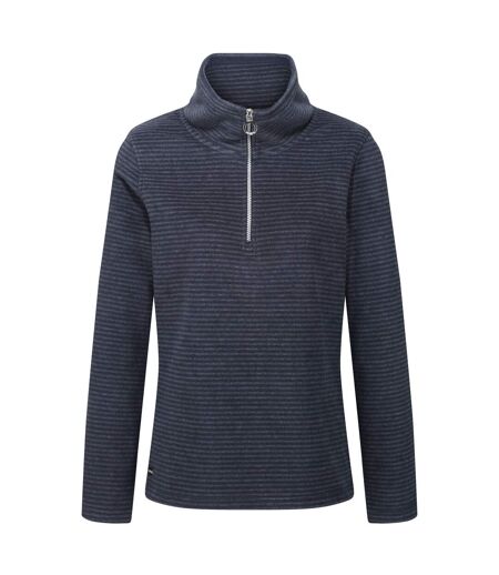 Womens/ladies Solenne Fleece Navy Silver Regatta