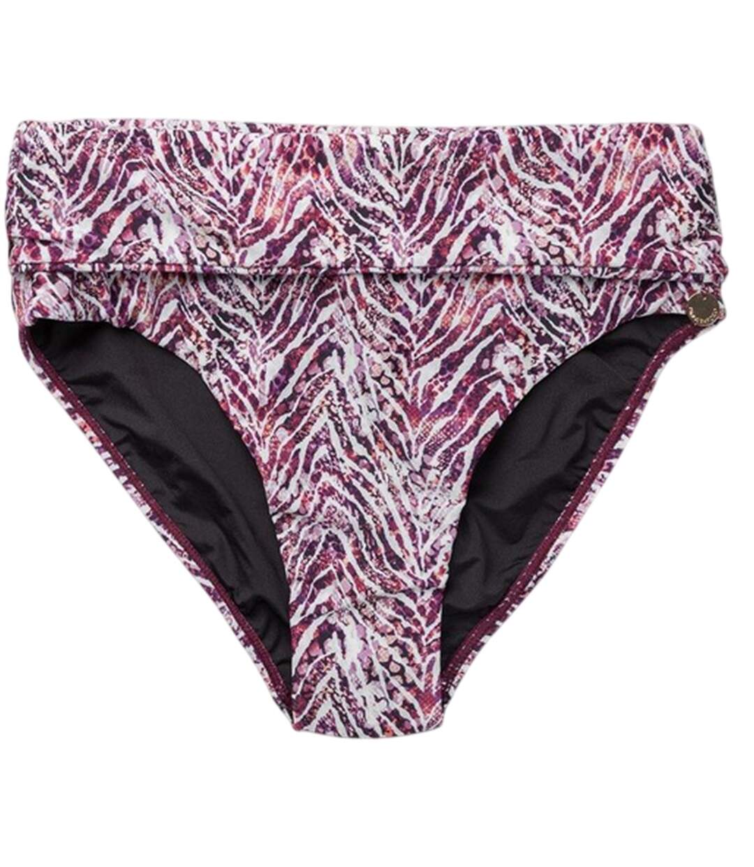 Culotte De Bain Motif/style Imprimé Zèbre Femme Rose Panos Emporio-3