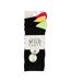 3 Paires - Chaussettes Bambou Unies Originales Couleur-2