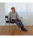 12 Pairs Mens Thin Soft 100% Cotton Non Elastic Dress Socks-3