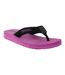 Tongs catarina femme noir / violet Regatta