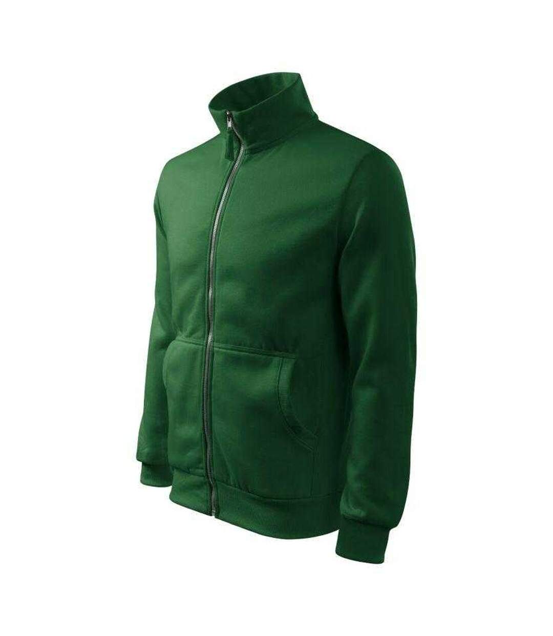 Mens Adventure Full Zip Sweatshirt Green Malfini-3