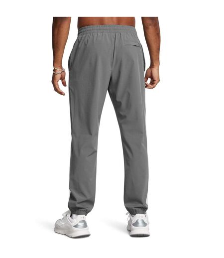 Mens Storm Woven Jogging Bottoms White Castlerock Under Armour