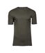 Mens Interlock T-shirt Deep Green Tee Jays-1