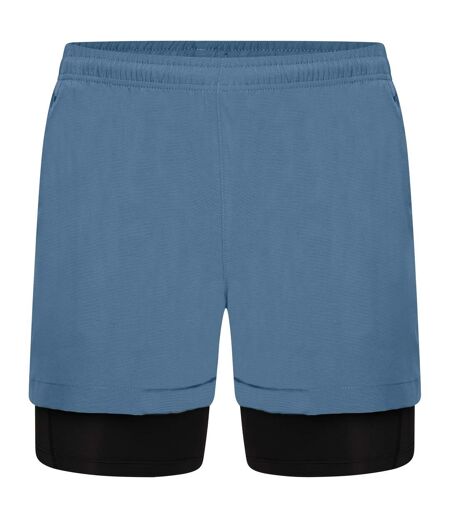 Dare 2B Mens Recreate II 2 in 1 Shorts (Orion Grey) - UTRG6852