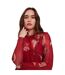Robe Courte Manches Longues Femme Rouge Ted Baker-4
