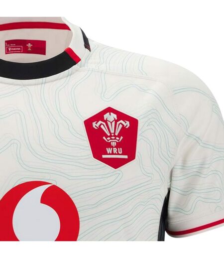 Haut De Rugby Motif/style Wales Ru 25/26 Femme Noir Macron