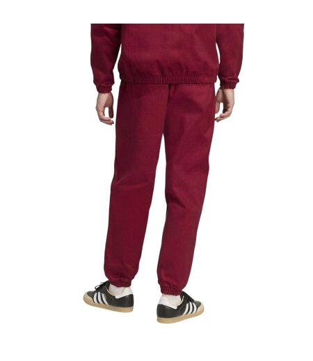Mens Icon Drill Cotton Arsenal Fc Tracksuit Bottoms Red Adidas