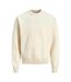 Mens Crew Neck Regular Long-sleeved Jumper Sea Salt Jack And Jones-1