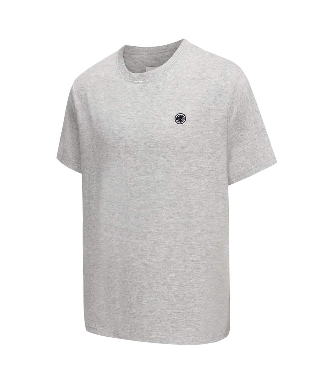 T-shirt Motif/style Logo Sur Poitrine Homme Gris Chiné Pretty Green-3