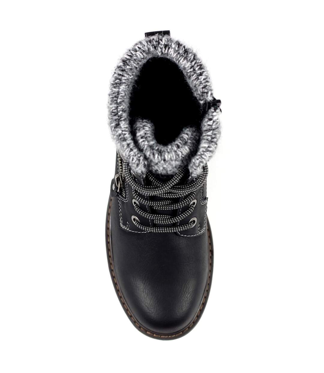 Bottines Benson Femme Noir Lunar-4