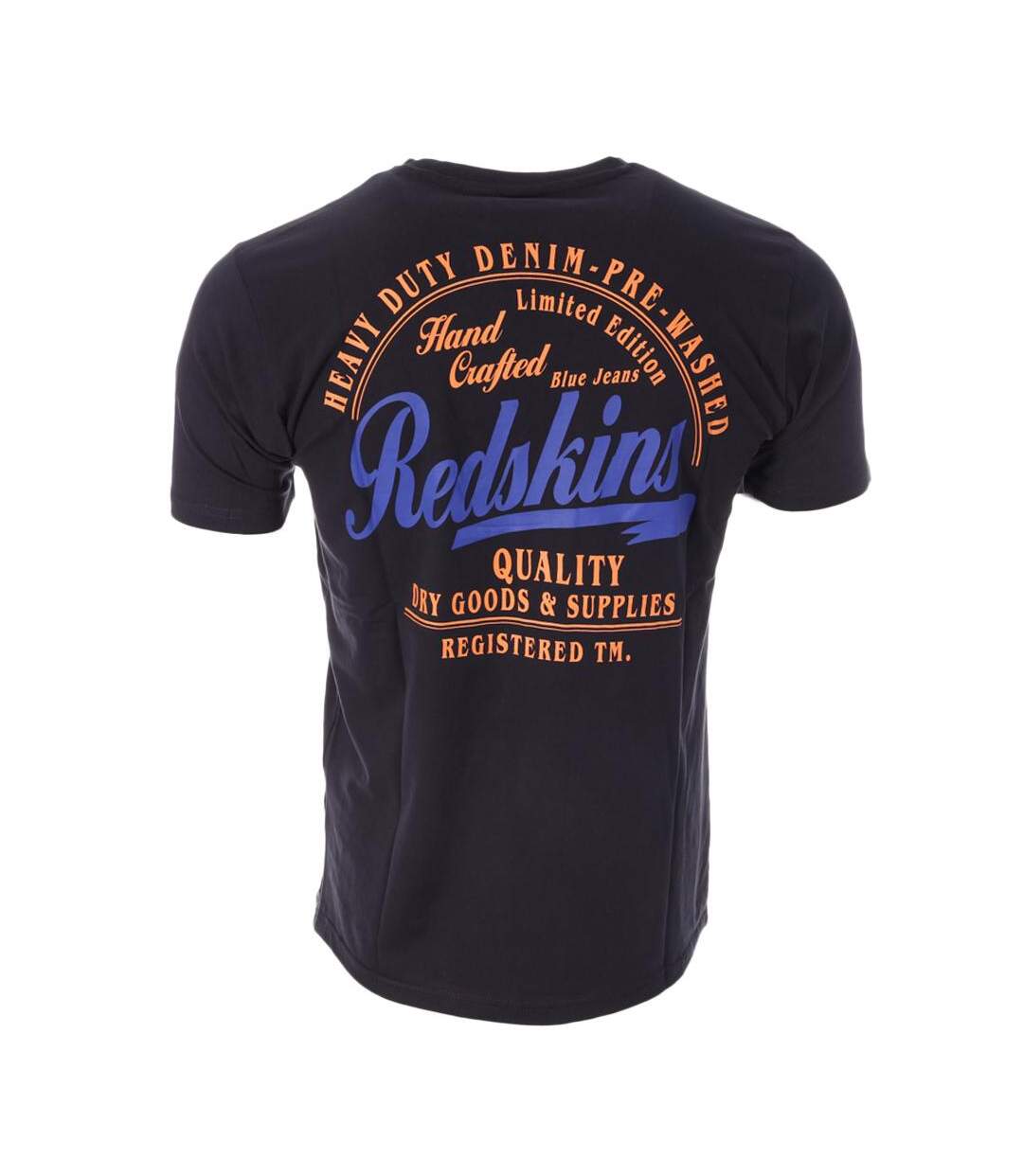 T-Shirt noir homme redskins ts6214-2