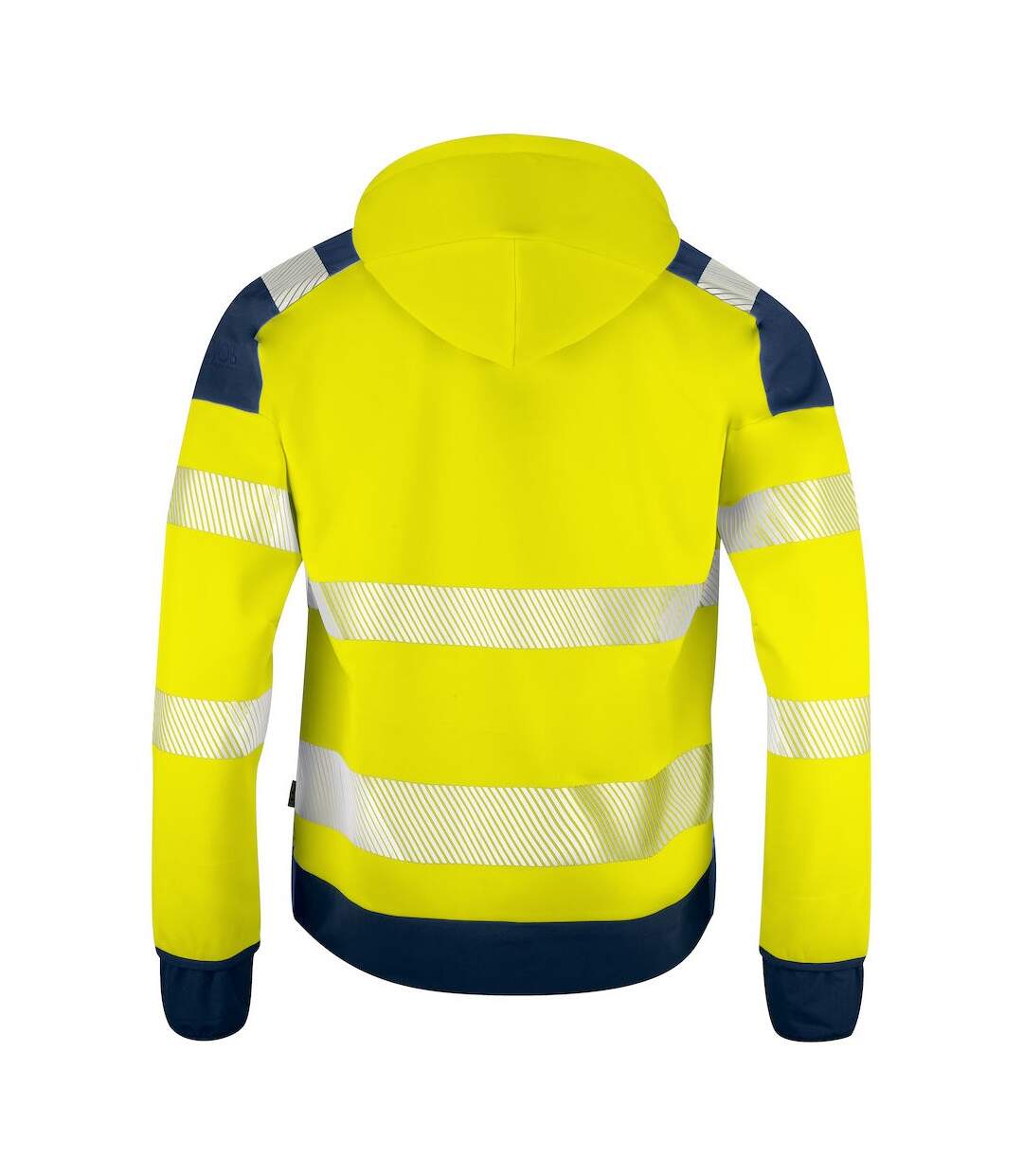 Veste à capuche homme jaune / bleu marine Projob-2