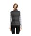 Womens/ladies Wave Lightweight Body Warmer Black SOLS-3