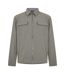 Mens Double Pocket Utility Jacket Light Grey Capo-1
