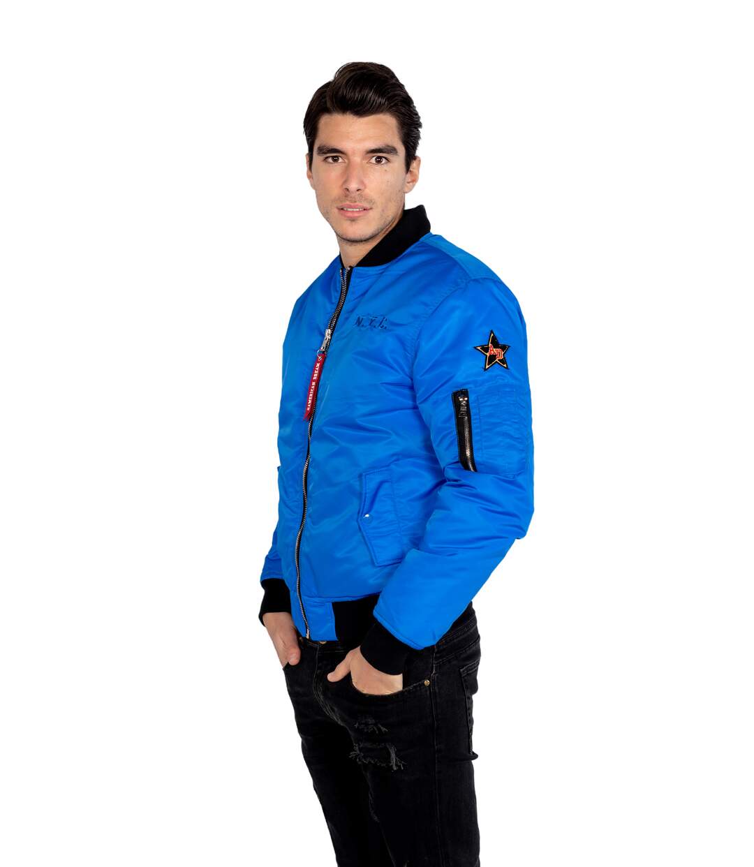 Veste bomber homme Old School Men – Himalaya Mountain-3