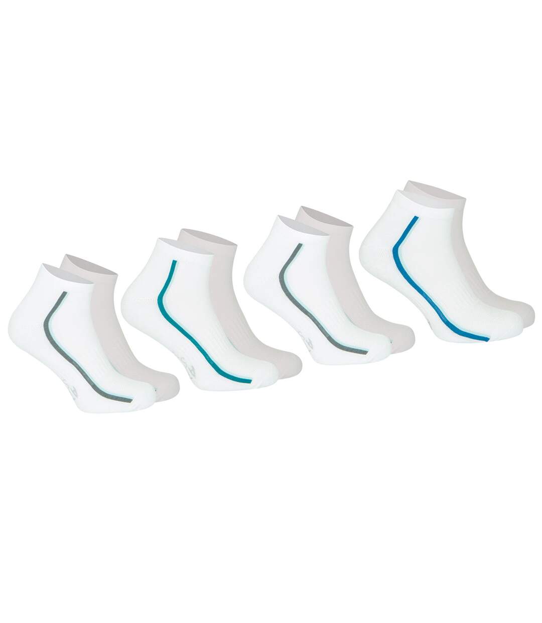 Lot de 4 paires de socquettes homme Odor Control Athena-1